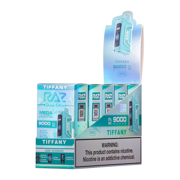 RAZ 9000 Tiffany 5-pack